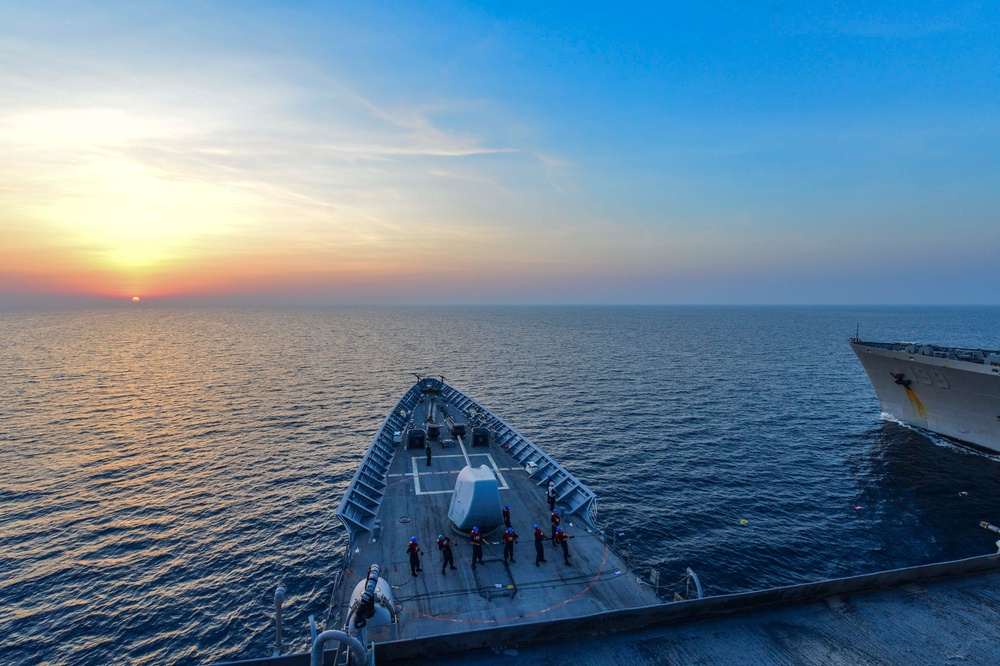 USS Monterey operations