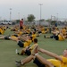 NMCB 11 Detachment HOA physical training
