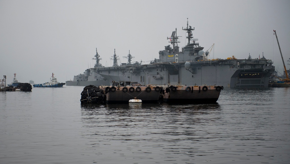 USS Bonhomme Richard in Sasebo