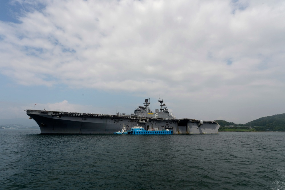 USS Bonhomme Richard in Sasebo