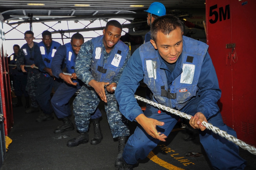 USS Bonhomme Richard action