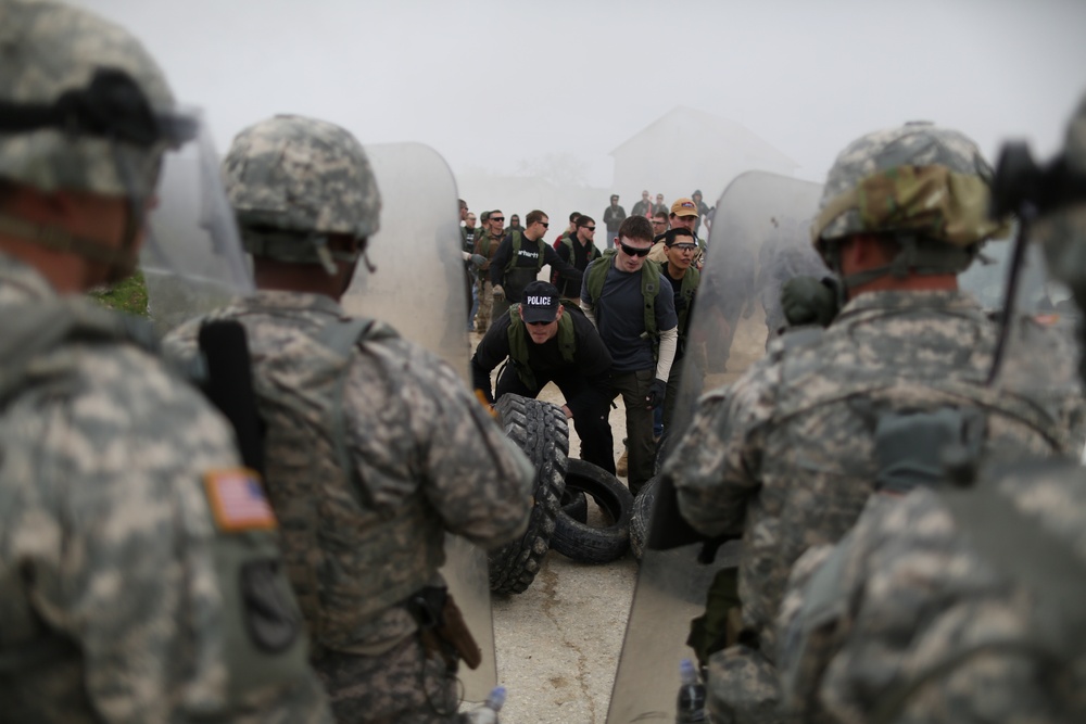 525th Battlefield Surveillance Brigade Kosovo Force training exercise