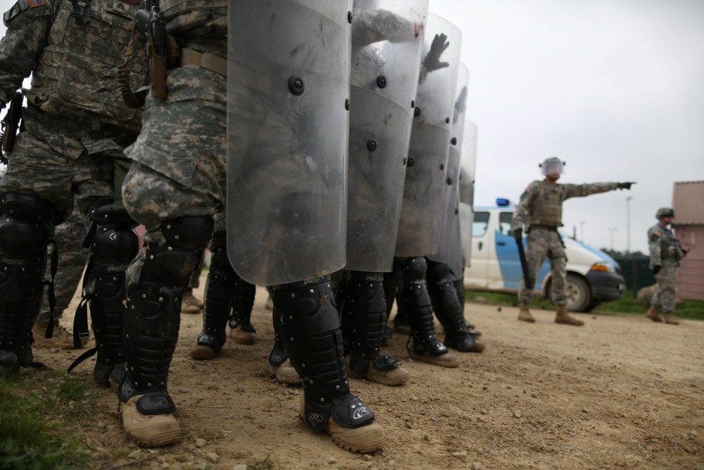 525th Battlefield Surveillance Brigade Kosovo Force training exercise