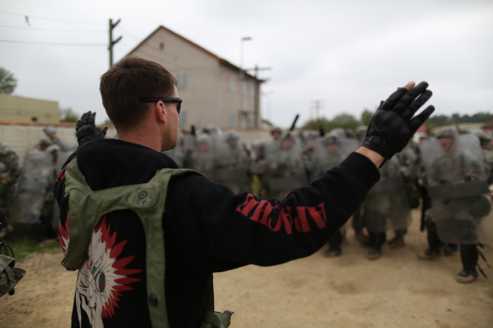 525th Battlefield Surveillance Brigade Kosovo Force training exercise