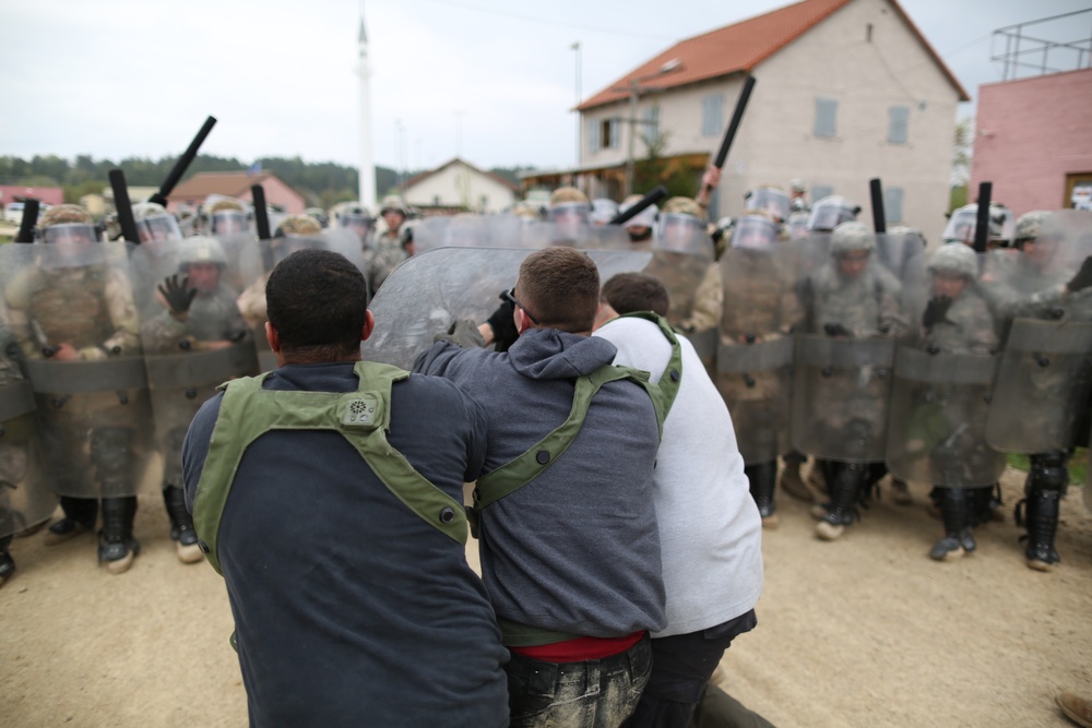 525th Battlefield Surveillance Brigade Kosovo force training exercise