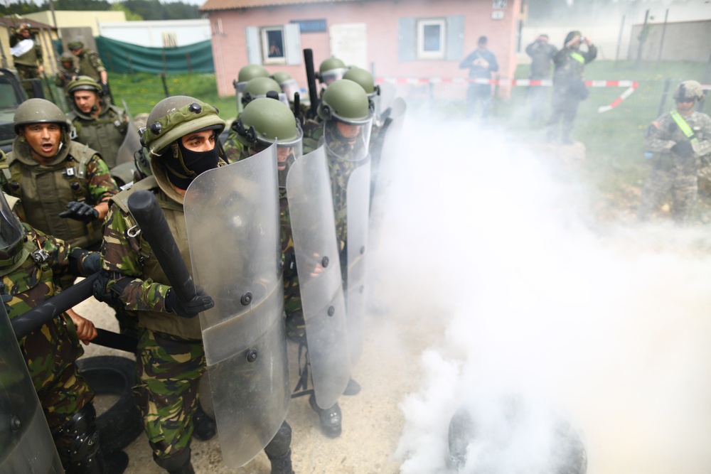 525th Battlefield Surveillance Brigade Kosovo Force mission rehearsal exercise