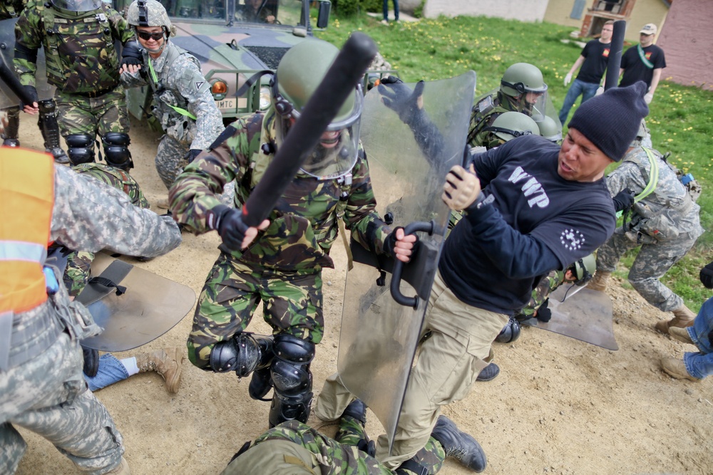 525th Battlefield Surveillance Brigade Kosovo Force mission rehearsal exercise