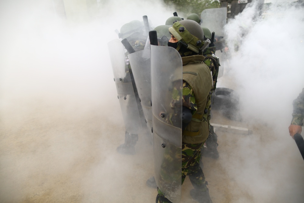 525th Battlefield Surveillance Brigade Kosovo Force mission rehearsal exercise