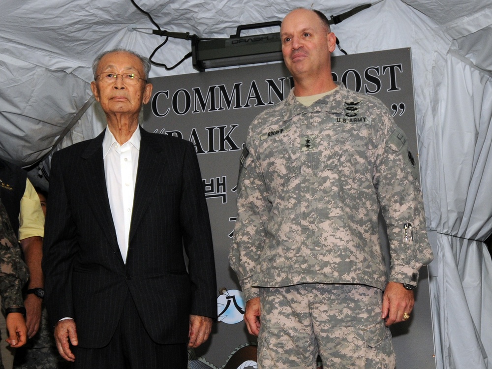 Paik named honorary Eighth Army commander