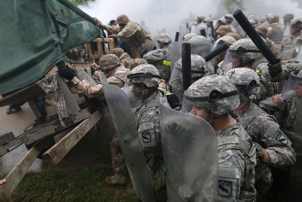 525th Battlefield Surveillance Brigade Kosovo Force mission rehearsal exercise