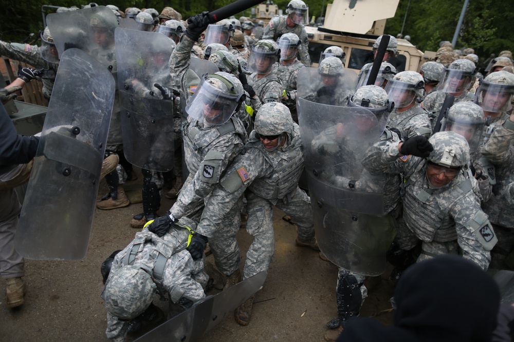 525th Battlefield Surveillance Brigade Kosovo Force mission rehearsal exercise