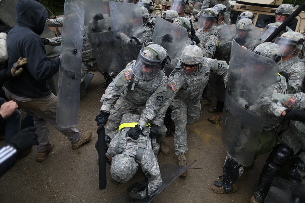 525th Battlefield Surveillance Brigade Kosovo Force mission rehearsal exercise