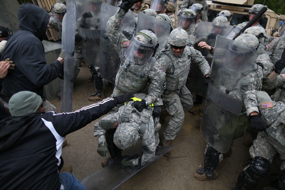 525th Battlefield Surveillance Brigade Kosovo Force mission rehearsal exercise