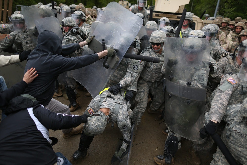 525th Battlefield Surveillance Brigade Kosovo Force mission rehearsal exercise