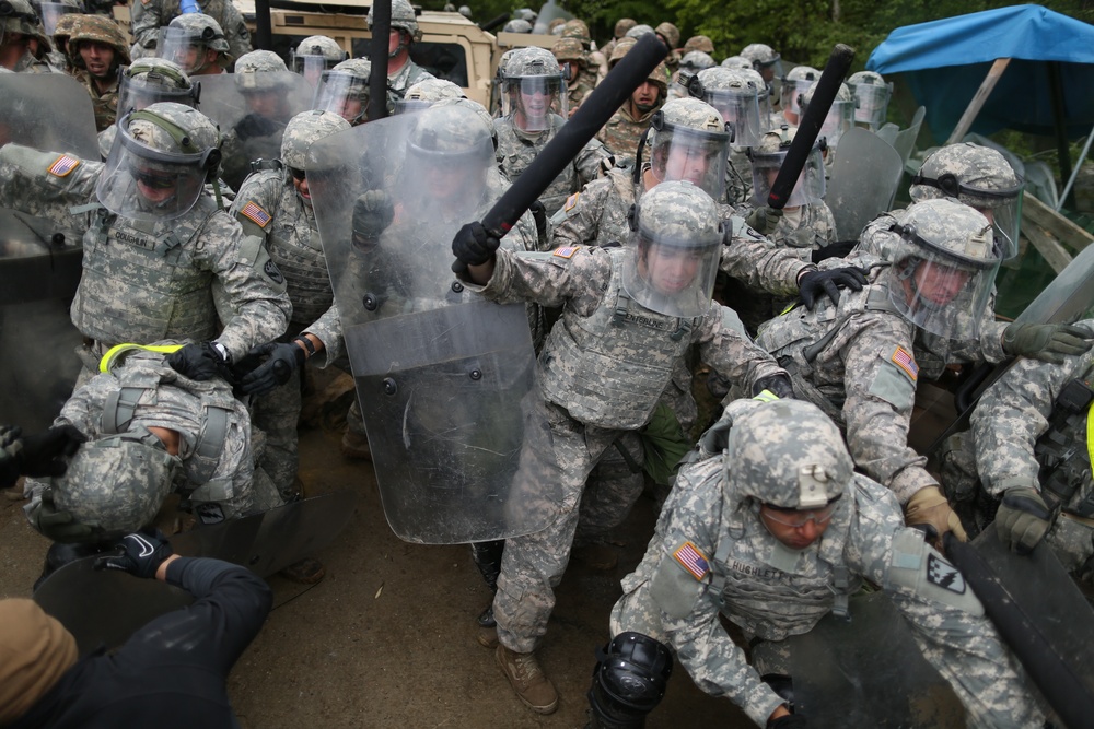 525th Battlefield Surveillance Brigade Kosovo Force mission rehearsal exercise