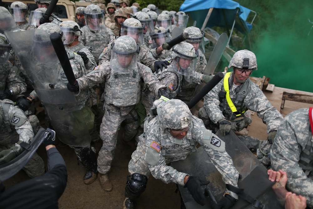 525th Battlefield Surveillance Brigade Kosovo Force mission rehearsal exercise