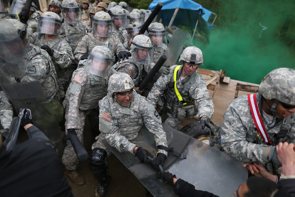 525th Battlefield Surveillance Brigade Kosovo Force mission rehearsal exercise