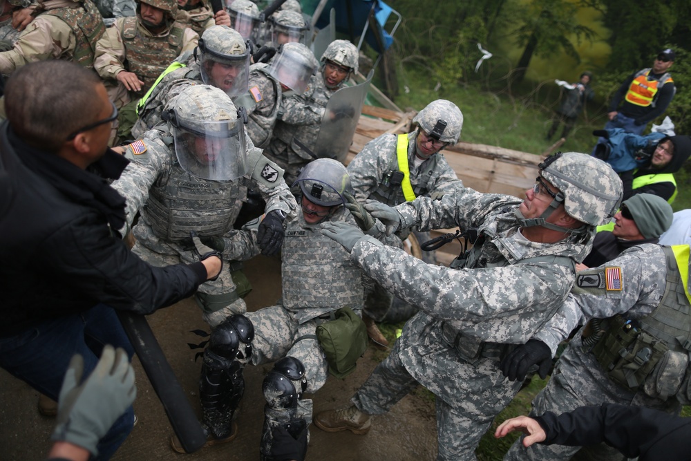 525th Battlefield Surveillance Brigade Kosovo Force mission rehearsal exercise