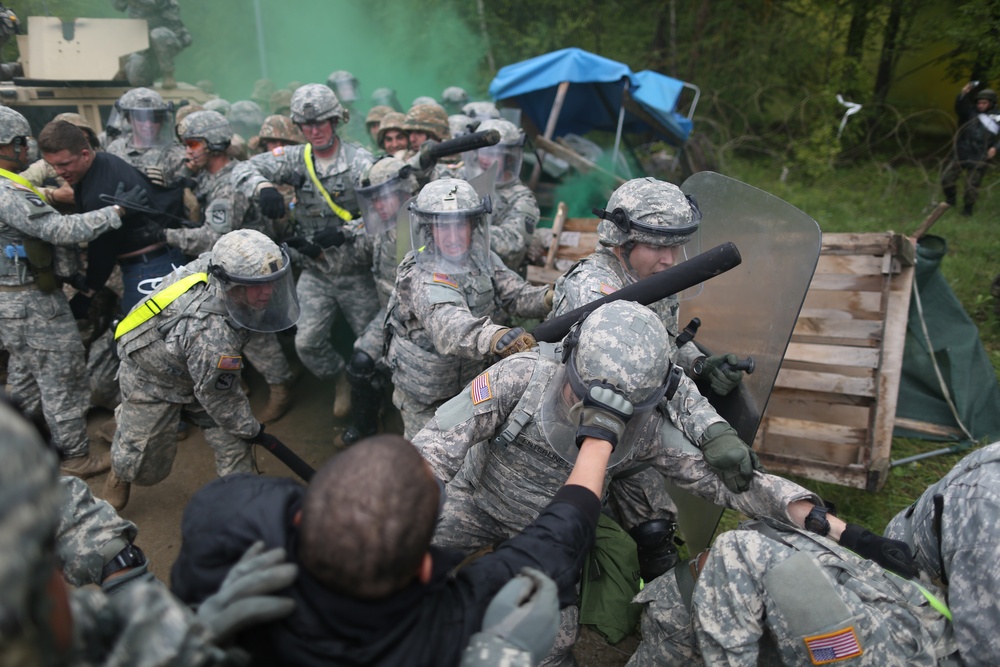 525th Battlefield Surveillance Brigade Kosovo Force mission rehearsal exercise