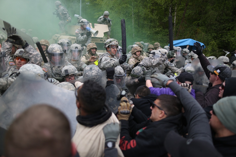 525th Battlefield Surveillance Brigade Kosovo Force mission rehearsal exercise