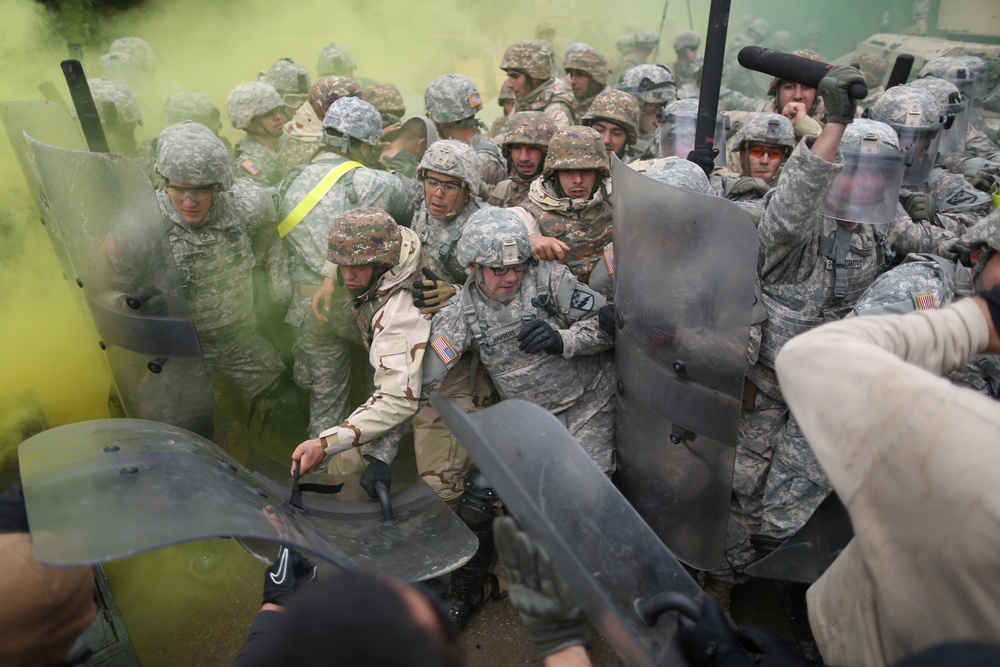 525th Battlefield Surveillance Brigade Kosovo Force mission rehearsal exercise