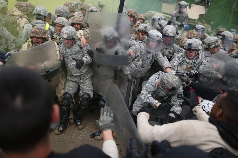 525th Battlefield Surveillance Brigade Kosovo Force mission rehearsal exercise