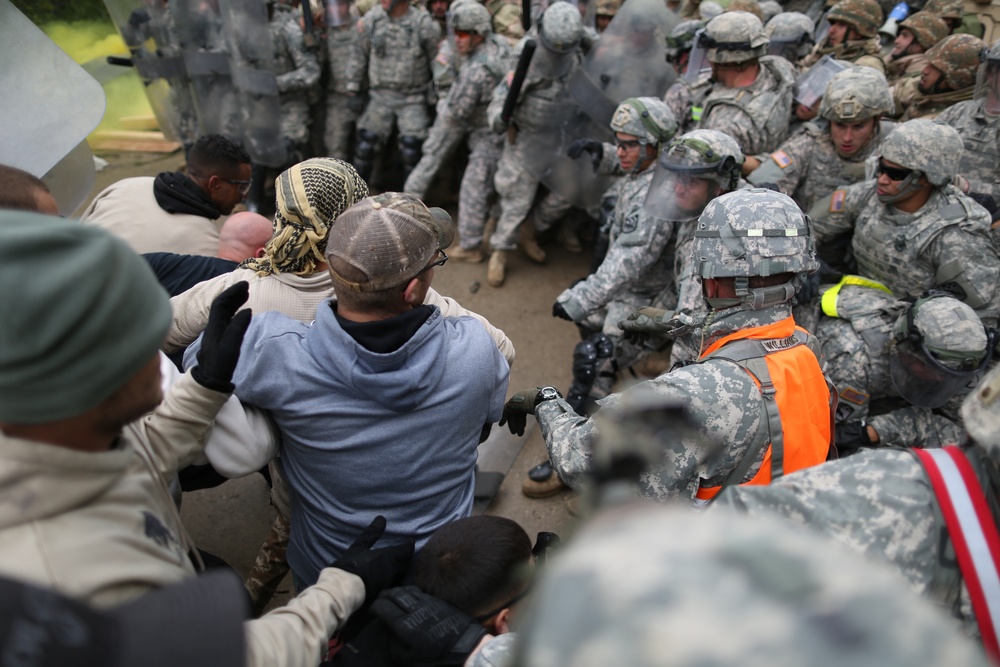 525th Battlefield Surveillance Brigade Kosovo Force mission rehearsal exercise