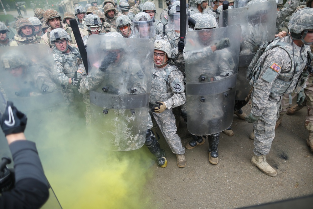 525th Battlefield Surveillance Brigade Kosovo Force mission rehearsal exercise