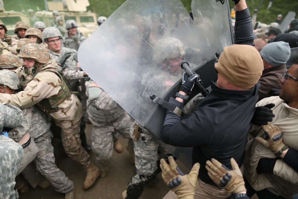 525th Battlefield Surveillance Brigade Kosovo Force mission rehearsal exercise