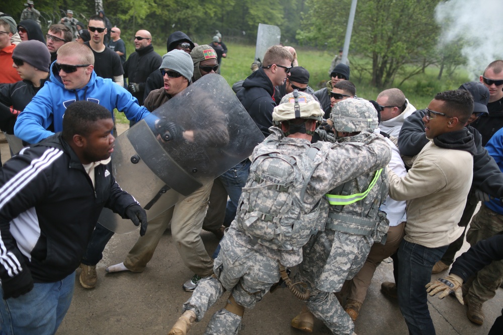 525th Battlefield Surveillance Brigade Kosovo Force mission rehearsal exercise