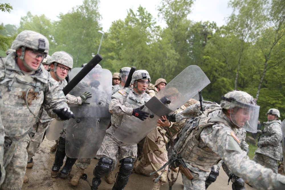 525th Battlefield Surveillance Brigade Kosovo Force mission rehearsal exercise