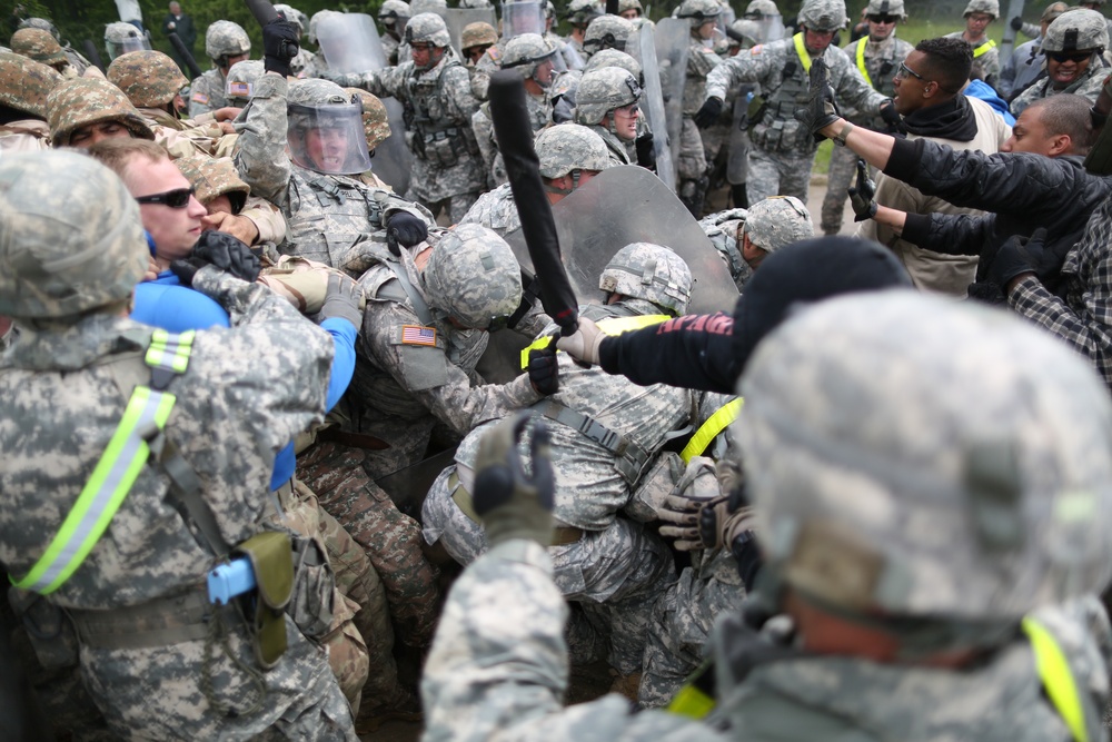 525th Battlefield Surveillance Brigade Kosovo Force mission rehearsal exercise