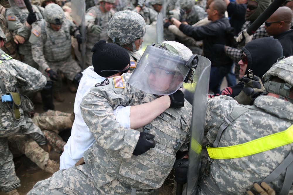 525th Battlefield Surveillance Brigade Kosovo Force mission rehearsal exercise