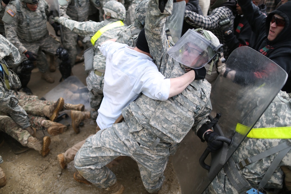 525th Battlefield Surveillance Brigade Kosovo Force mission rehearsal exercise