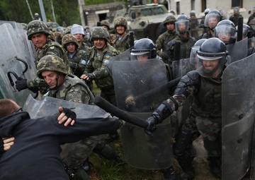 525th Battlefield Surveillance Brigade Kosovo Force mission rehearsal exercise