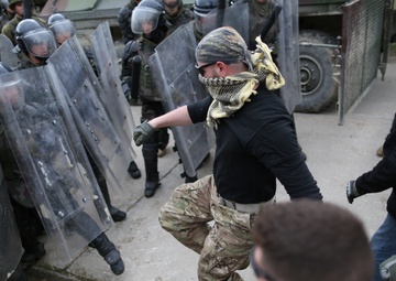 525th Battlefield Surveillance Brigade Kosovo Force mission rehearsal exercise