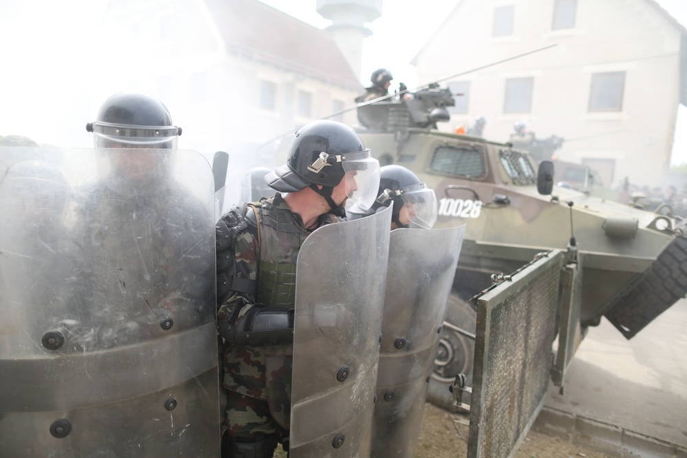 525th Battlefield Surveillance Brigade Kosovo Force mission rehearsal exercise