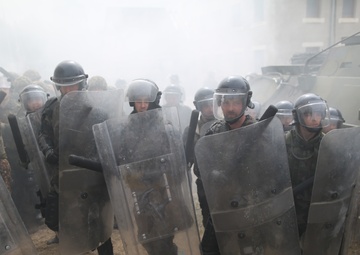 525th Battlefield Surveillance Brigade Kosovo Force mission rehearsal exercise