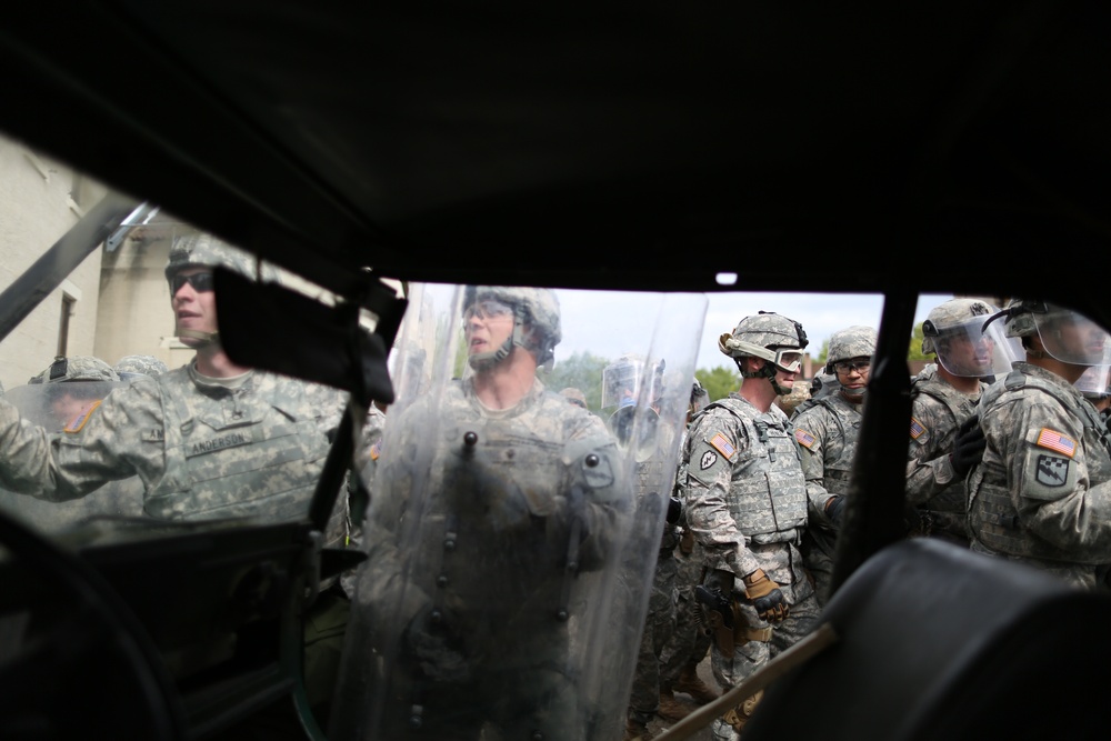 525th Battlefield Surveillance Brigade Kosovo Force mission rehearsal exercise