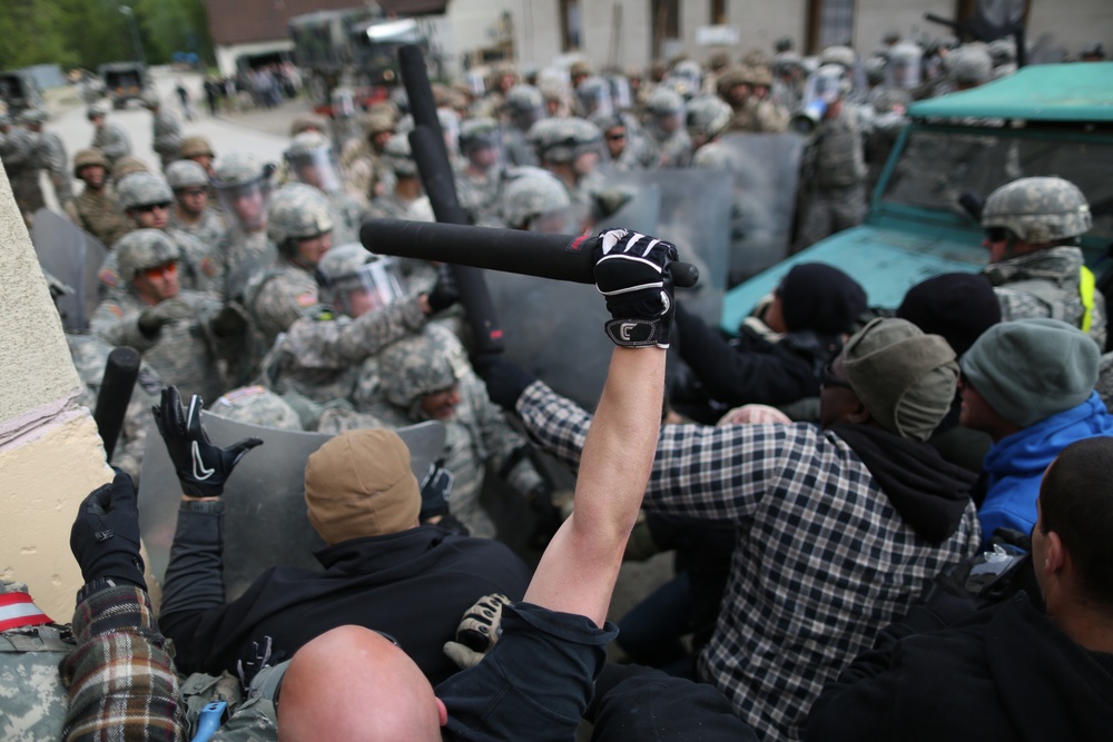 525th Battlefield Surveillance Brigade Kosovo Force mission rehearsal exercise