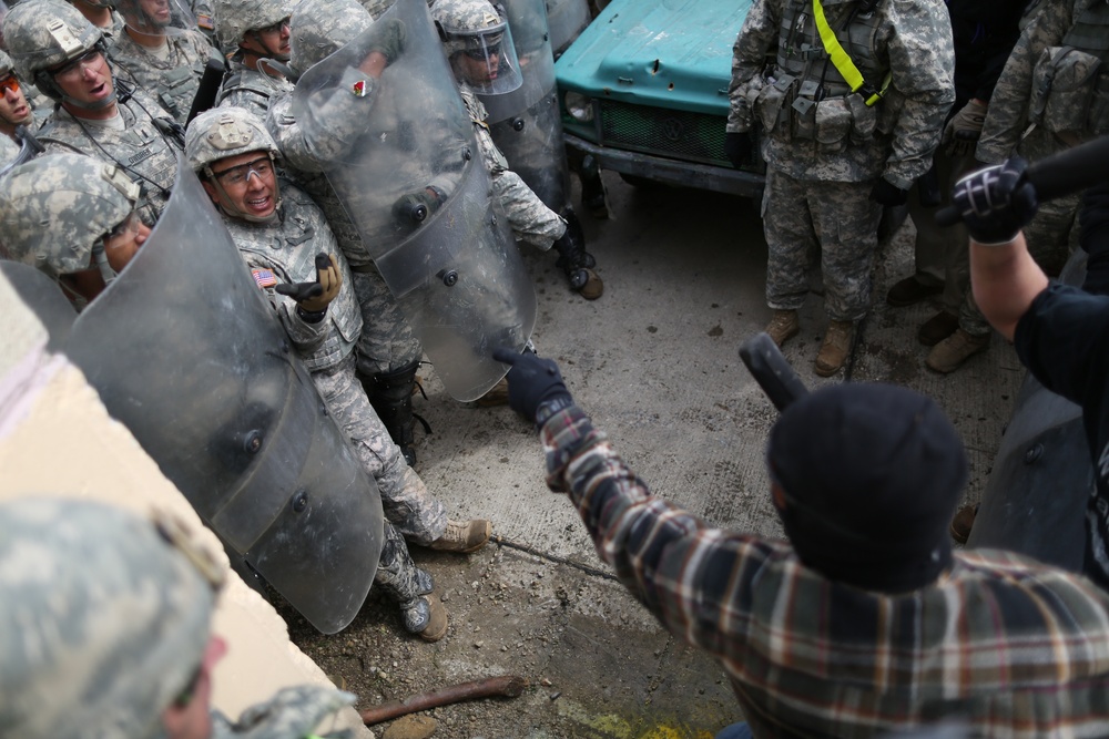 525th Battlefield Surveillance Brigade Kosovo Force mission rehearsal exercise