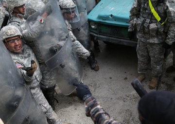 525th Battlefield Surveillance Brigade Kosovo Force mission rehearsal exercise