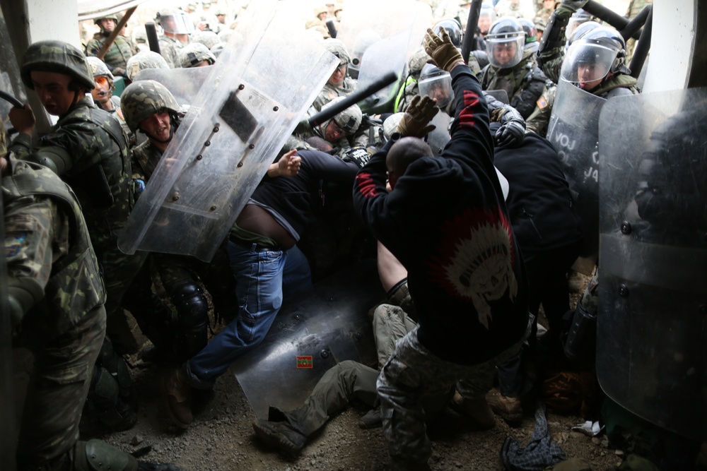 525th Battlefield Surveillance Brigade Kosovo Force mission rehearsal exercise
