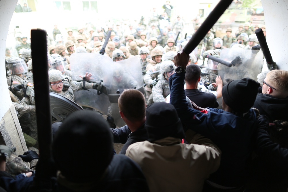 525th Battlefield Surveillance Brigade Kosovo Force mission rehearsal exercise