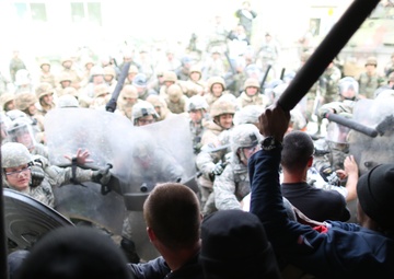 525th Battlefield Surveillance Brigade Kosovo Force mission rehearsal exercise