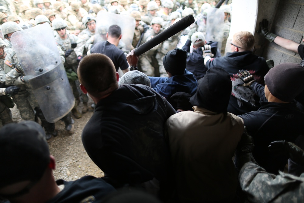 525th Battlefield Surveillance Brigade Kosovo Force mission rehearsal exercise