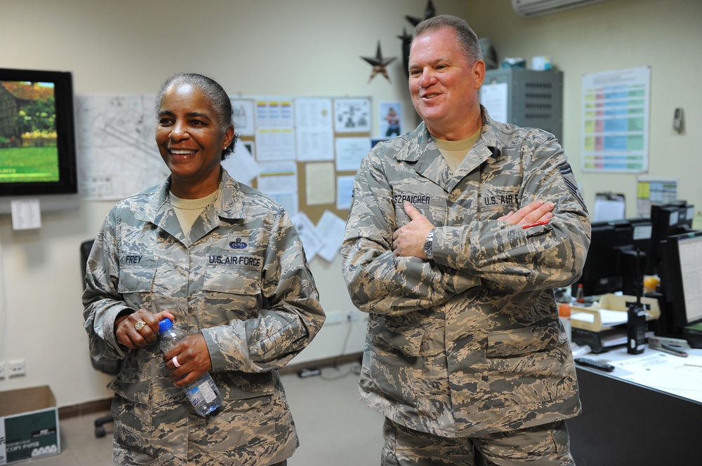 AFCENT command chief master sergeant tour