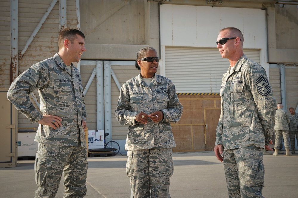 AFCENT Command Chief Master Sergeant tour