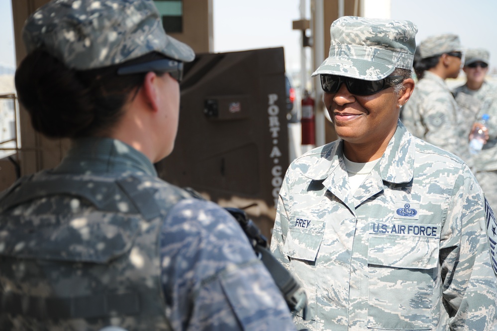 AFCENT Command Chief Master Sergeant tour