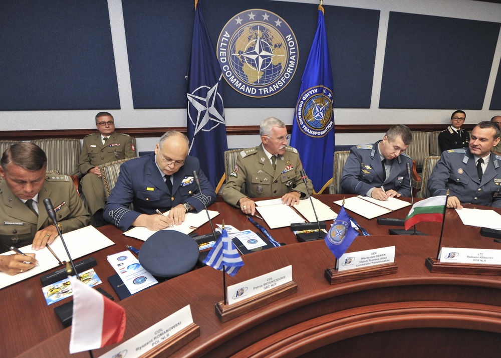 NATO ACT Hosts MOU Signing for CMDR COE